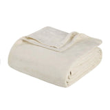100% Cotton Thermal Blanket – Basketweave All-Season, Lightweight & Breathable - Blanket by Superior Brand