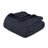 100% Cotton Thermal Blanket – Basketweave All-Season, Lightweight & Breathable - Blanket by Superior Brand