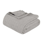 100% Cotton Thermal Blanket – Basketweave All-Season, Lightweight & Breathable - Blanket by Superior Brand