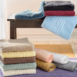 Egyptian Cotton Greek Key Infinity Border Bath Mat Set of 2 - Bath Mats by Superior Brand