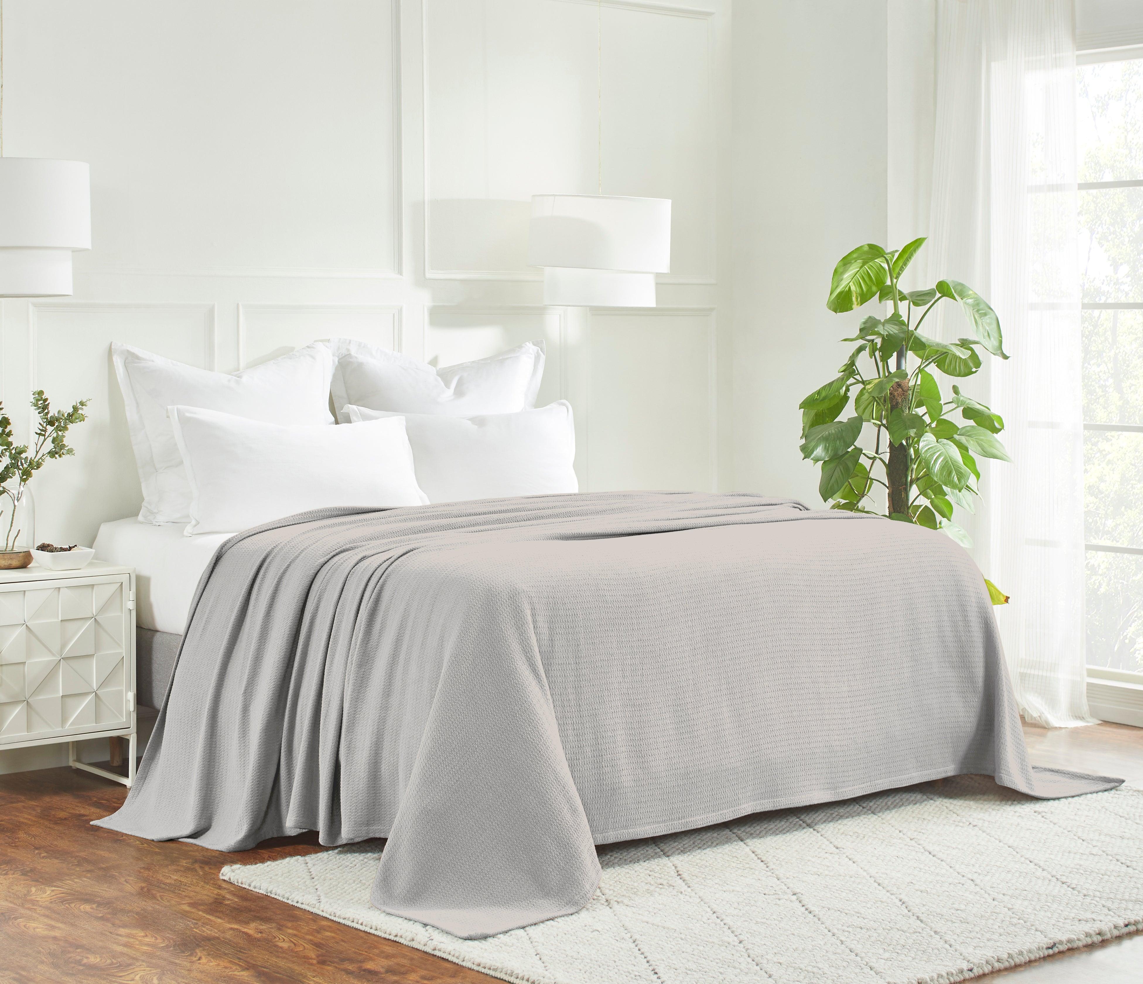 100% Cotton Waffle Blanket – Cooling Waffle Weave, Lightweight & Breathable - Blanket by Superior Brand