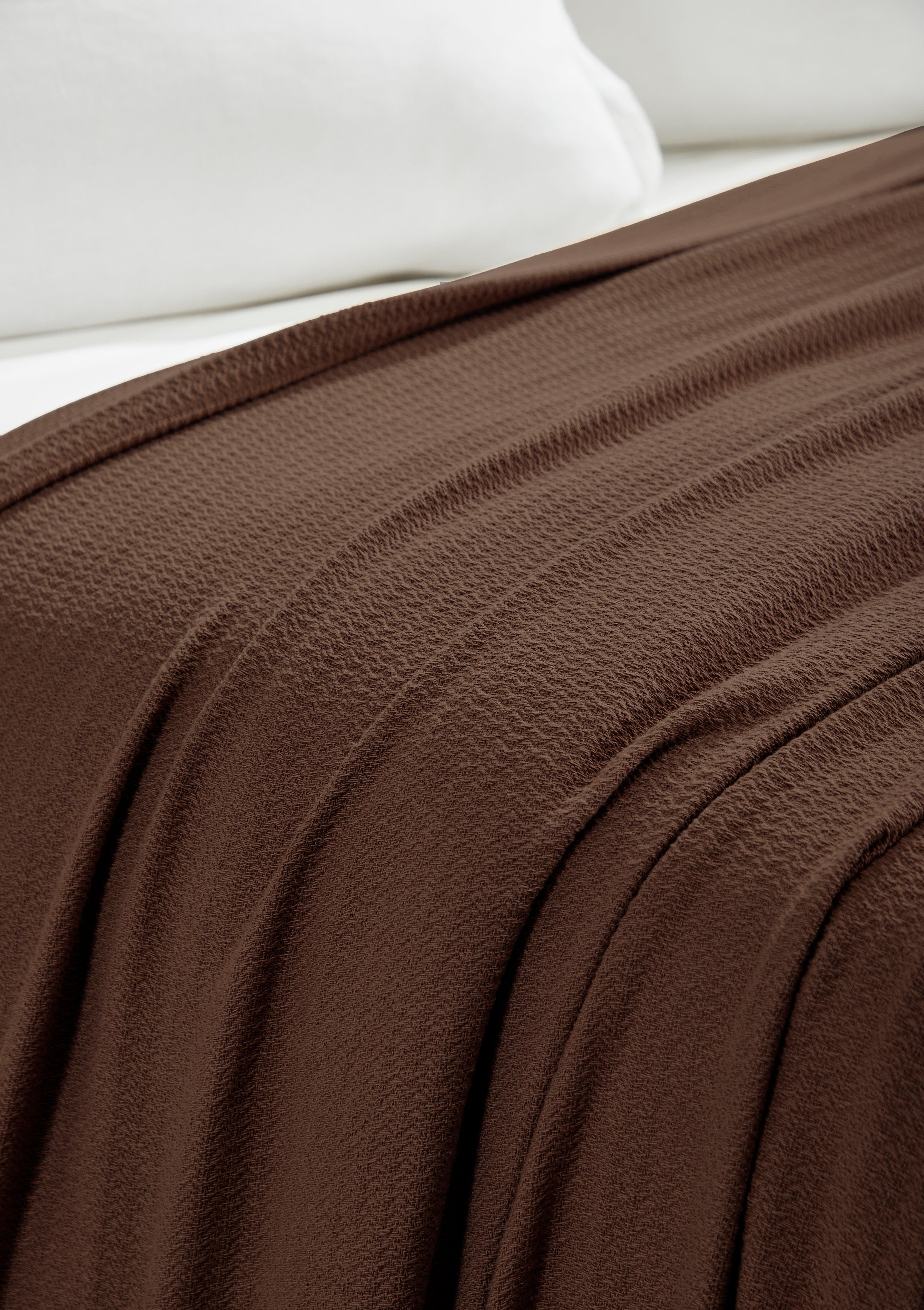 100% Cotton Waffle Blanket – Cooling Waffle Weave, Lightweight & Breathable - Blanket by Superior Brand