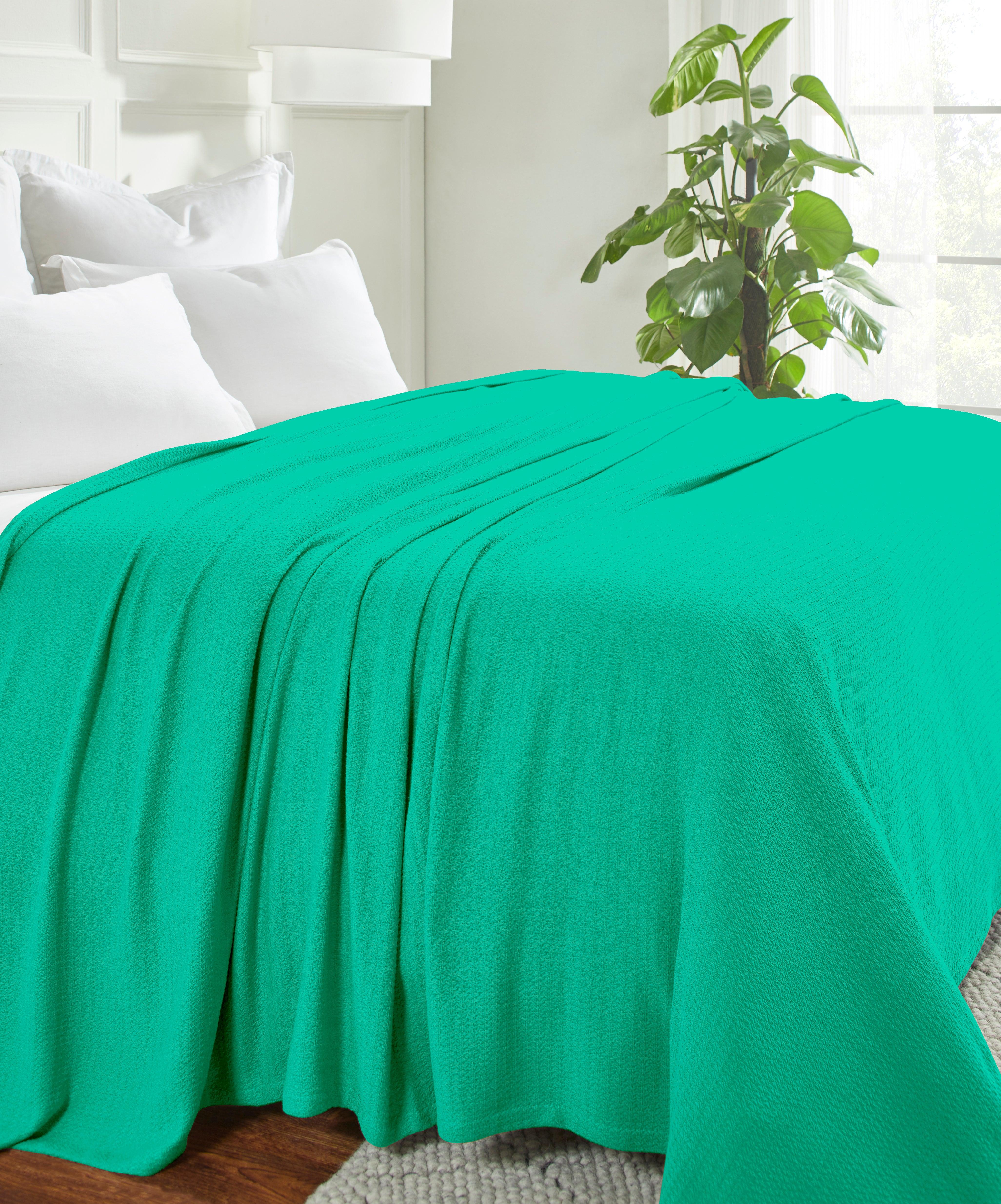 100% Cotton Waffle Blanket – Cooling Waffle Weave, Lightweight & Breathable - Blanket by Superior Brand
