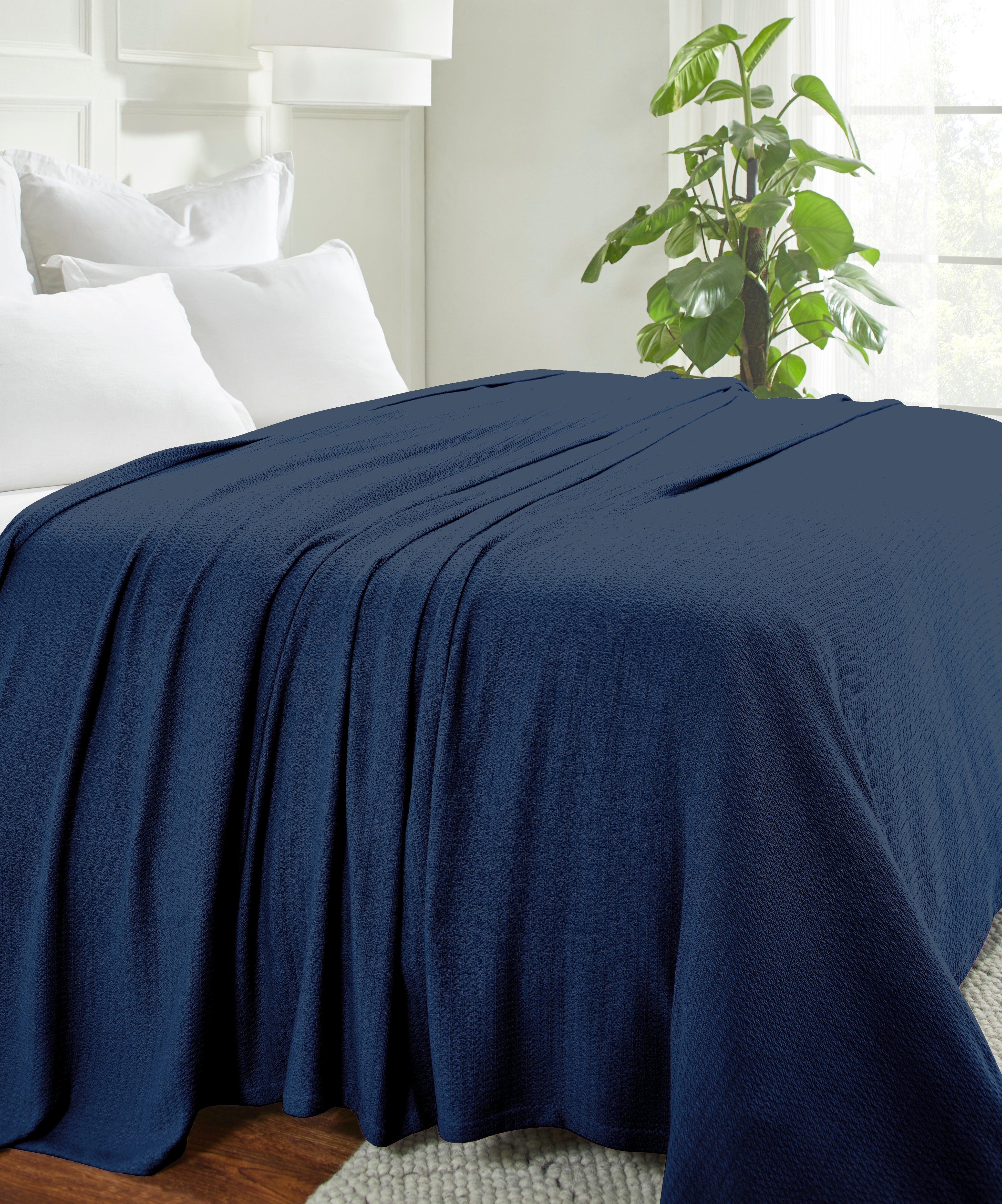 100% Cotton Waffle Blanket – Cooling Waffle Weave, Lightweight & Breathable - Blanket by Superior Brand