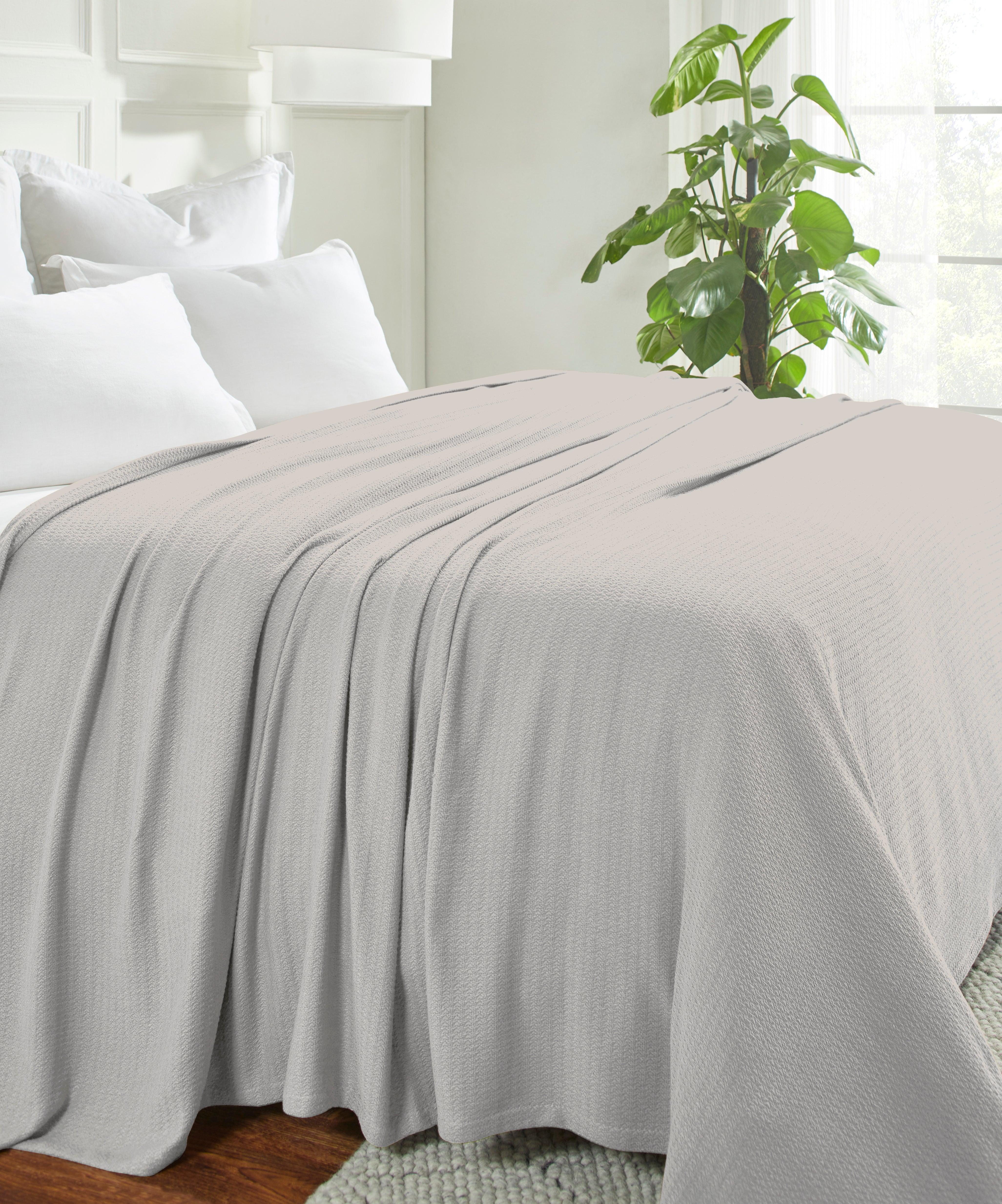 100% Cotton Waffle Blanket – Cooling Waffle Weave, Lightweight & Breathable - Blanket by Superior Brand