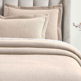 Zenith Cotton Medium Weight Geometric Matelasse Bedspread and Sham Set - Bedspread by Superior Brand