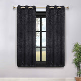 Leaves Room Darkening Grommet Blackout Curtain Panels, Set of 2 - Blackout Curtains by Superior Brand