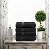 Madison Egyptian Cotton Plush Hand Towel Set 4-Piece - Egyptian Cotton Hand Towel by Superior Brand