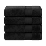 Turkish Cotton Heavyweight Bath Towel Set 4-Piece - Aria - Bath Towel by Superior Brand