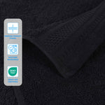 Cotton Waffle Border Towel Set 12-Piece - Honeycomb - Towel Set by Superior Brand