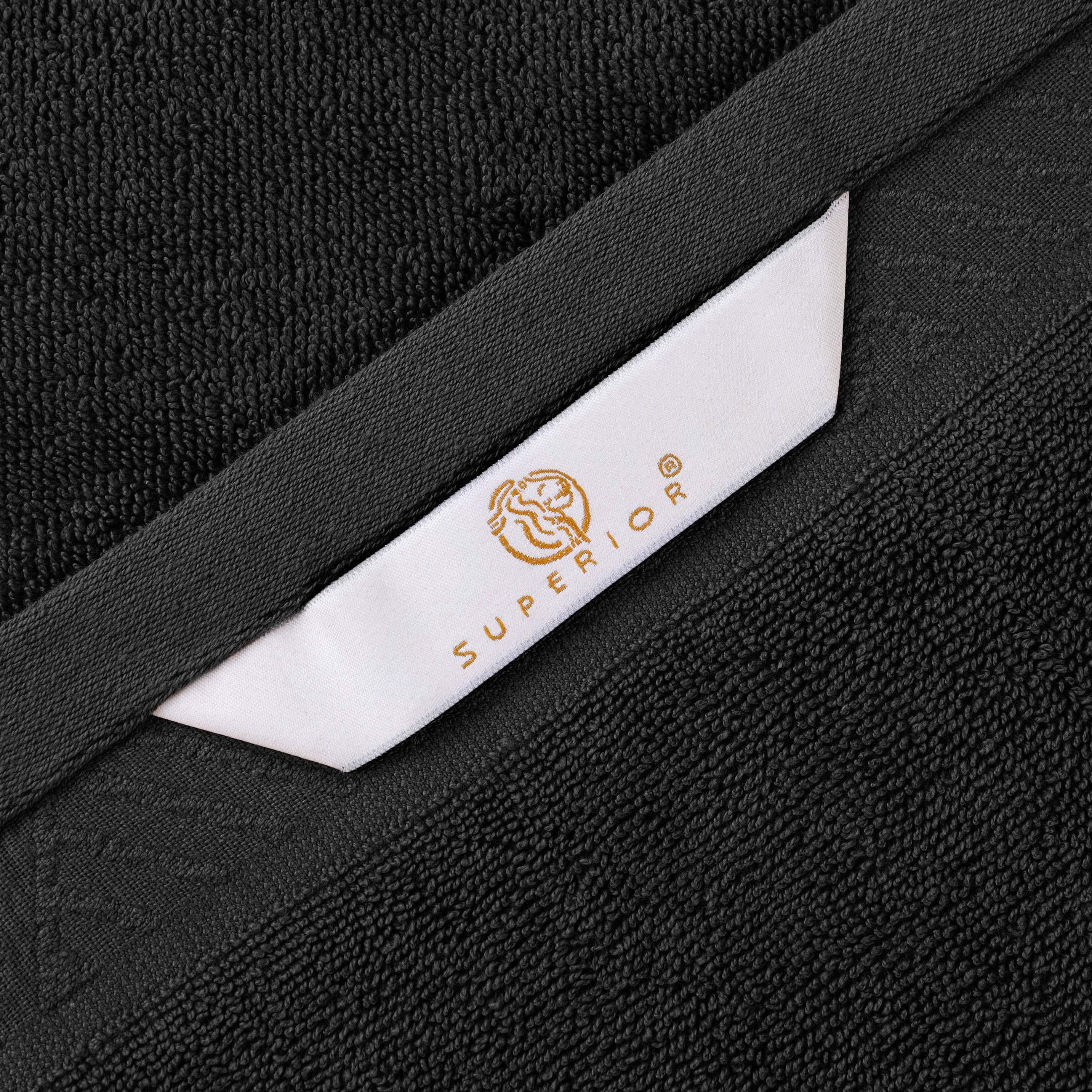 Egyptian Cotton Basketweave Solid Towel Set 3 Piece - Egyptian Cotton Towel Set by Superior Brand