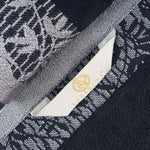 Wisteria Cotton Medium Weight Floral Jacquard Border 12 Piece Towel Set - Towel Set by Superior Brand