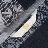 Wisteria Cotton Medium Weight Floral Jacquard Border 3 Piece Towel Set - Towel Set by Superior Brand