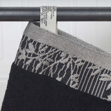 Wisteria Cotton Medium Weight Floral Jacquard Border 3 Piece Towel Set - Towel Set by Superior Brand