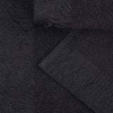 Wisteria Cotton Medium Weight Floral Jacquard Border 3 Piece Towel Set - Towel Set by Superior Brand