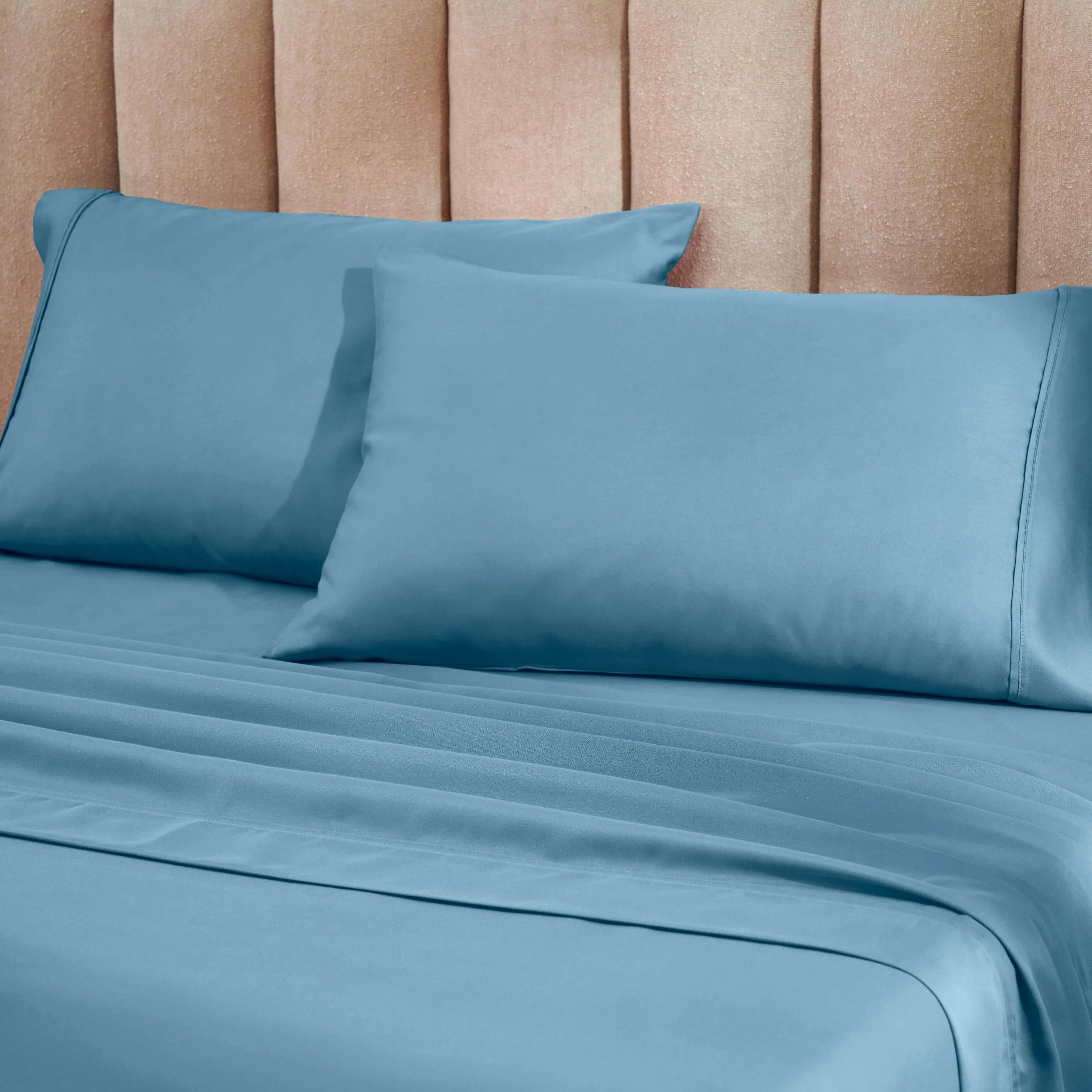 1200 Thread Count Cotton Rich Bed Sheet Set Solid Deep Pocket - Sheet Set by Superior Brand