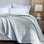 Maya Chenille Herringbone Soft Textured Medium Weight Cotton Blanket - Blanket by Superior Brand