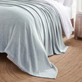 Maya Chenille Herringbone Soft Textured Medium Weight Cotton Blanket - Blanket by Superior Brand