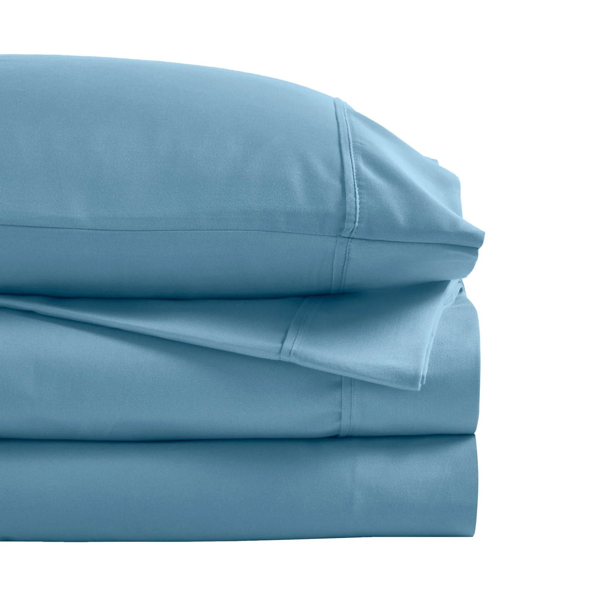 1200 Thread Count Cotton Rich Bed Sheet Set Solid Deep Pocket - Sheet Set by Superior Brand