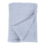 Maya Chenille Herringbone Soft Textured Medium Weight Cotton Blanket - Blanket by Superior Brand