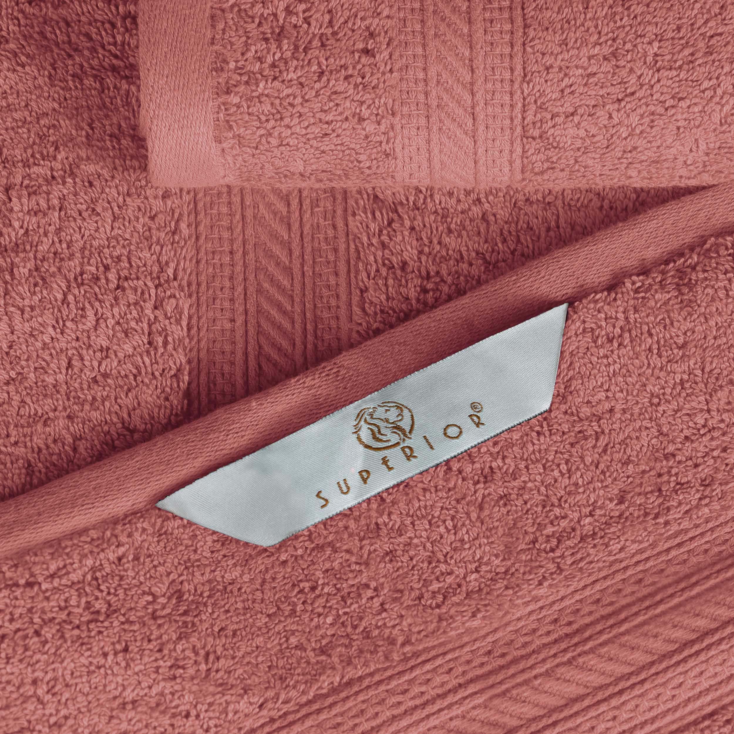 Cotton Terry Hand Towel Set 6-Piece - Atlas - Hand Towel Set by Superior Brand