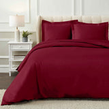 1200 Thread Count Egyptian Cotton Solid Duvet Cover - Egyptian Cotton Duvet Cover Set by Superior Brand