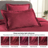 Lightweight Cotton Bedspread Sets 3-Piece Geometric Fret Jacquard Matelassé Scalloped - Bedspread by Superior Brand