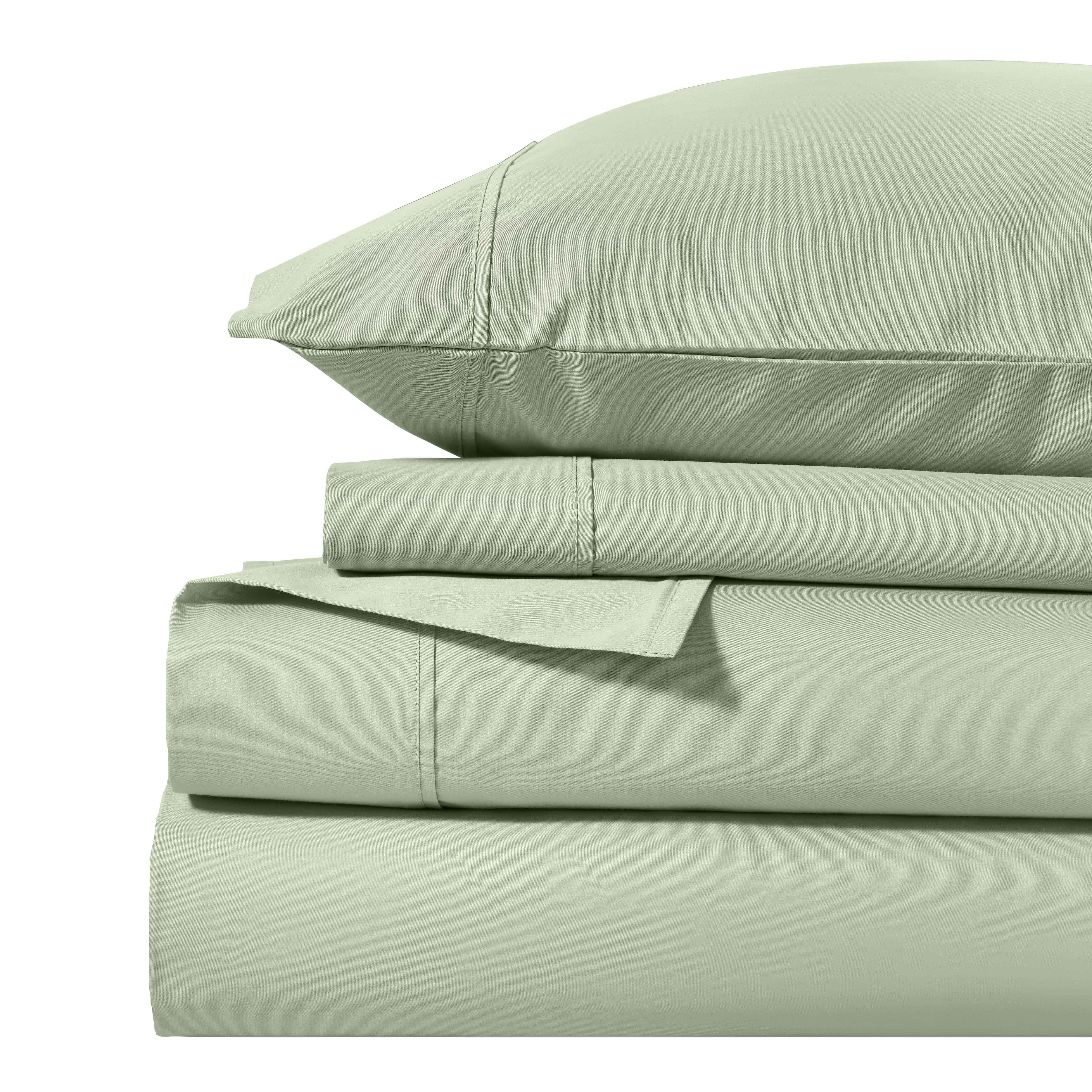 1000 Thread Count Cotton Blend Solid Deep Pocket Bed Sheet Set - Sheet Set by Superior