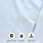 1000 Thread Count Cotton Blend Sheets - Solid Deep Pocket - Sheet Set by Superior Brand