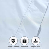 1000 Thread Count Cotton Blend Sheets - Solid Deep Pocket - Sheet Set by Superior Brand