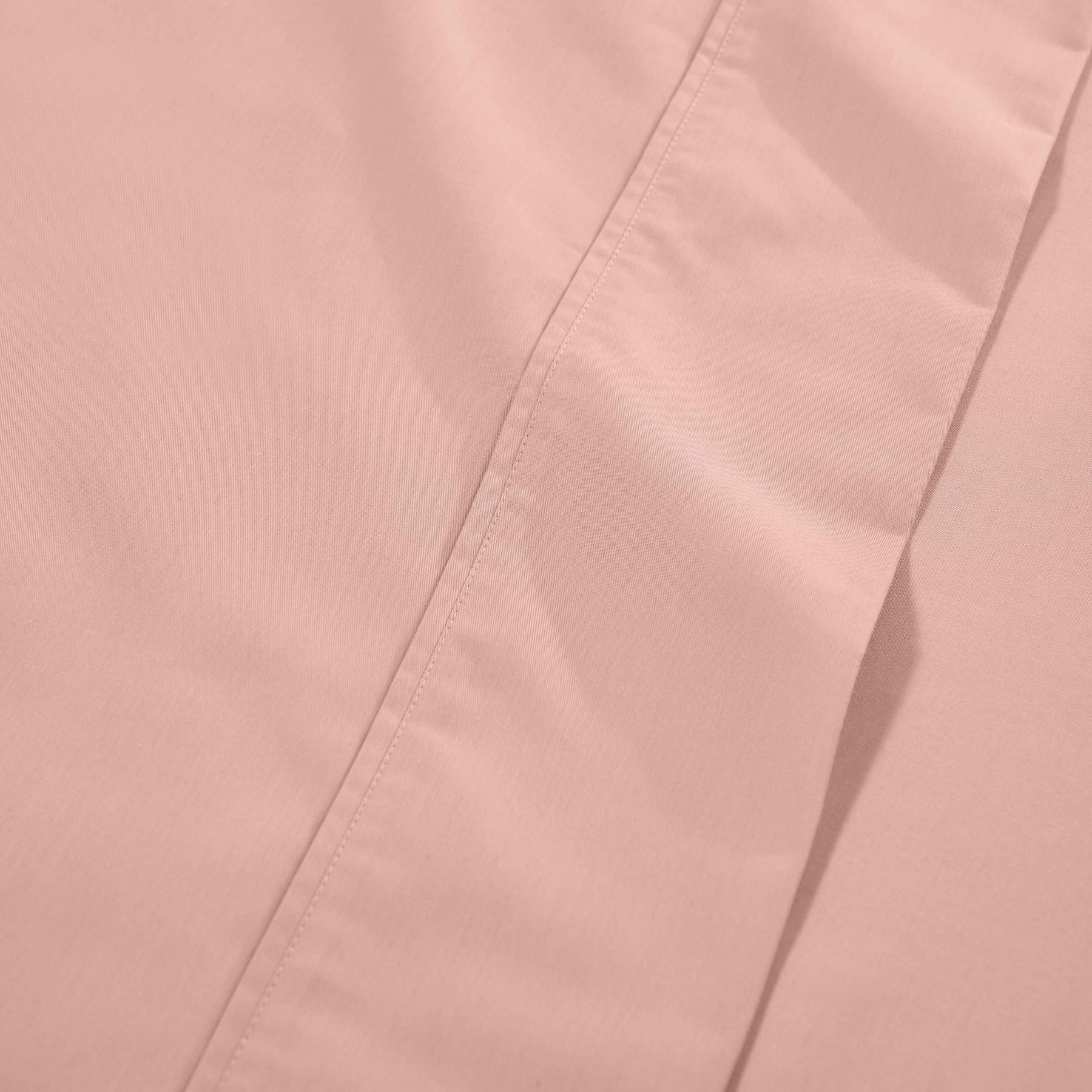 Superior Solid Deep Pocket Cotton Blend Bed Sheet Set - Blush