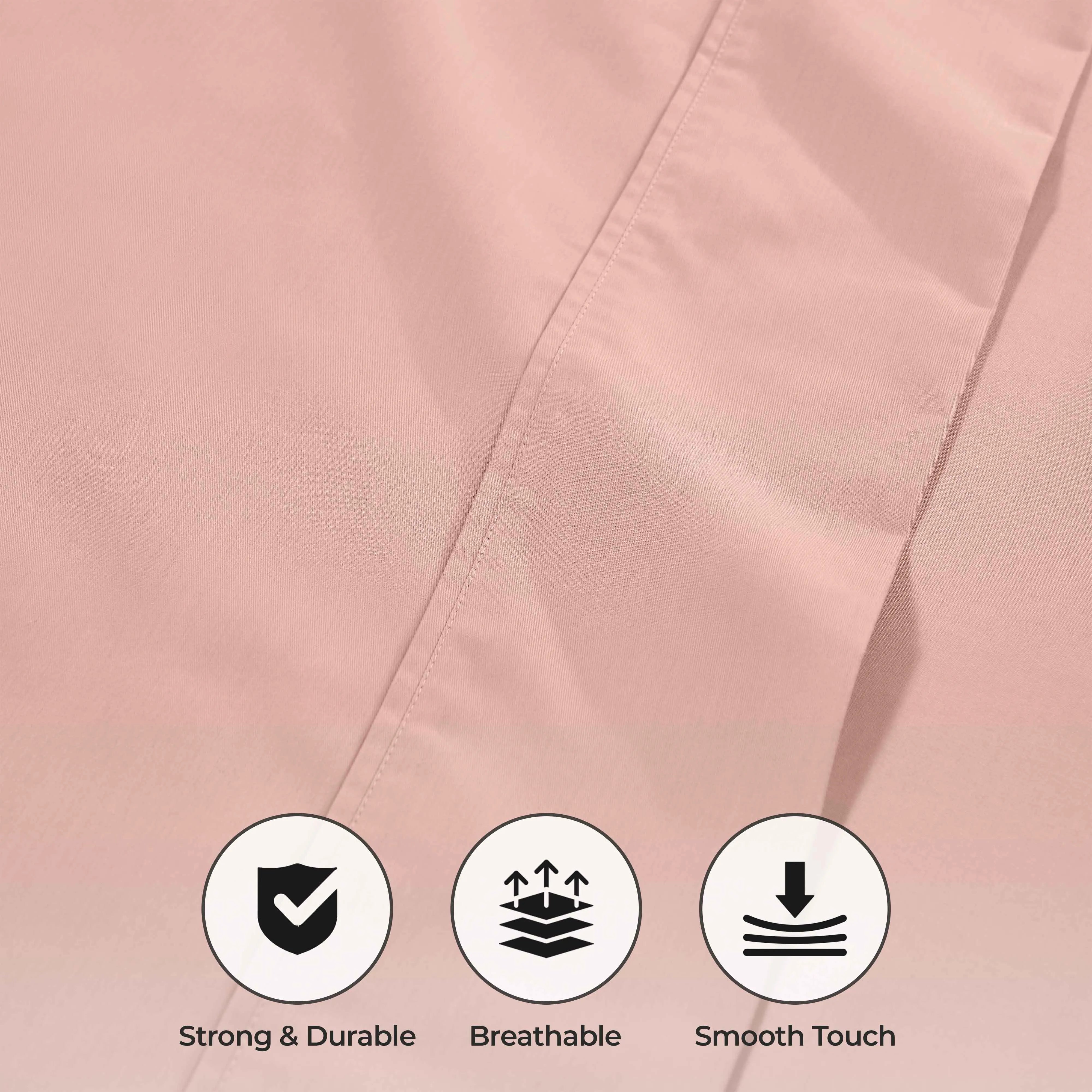 1000 Thread Count Cotton Blend Sheets - Solid Deep Pocket - Sheet Set by Superior Brand