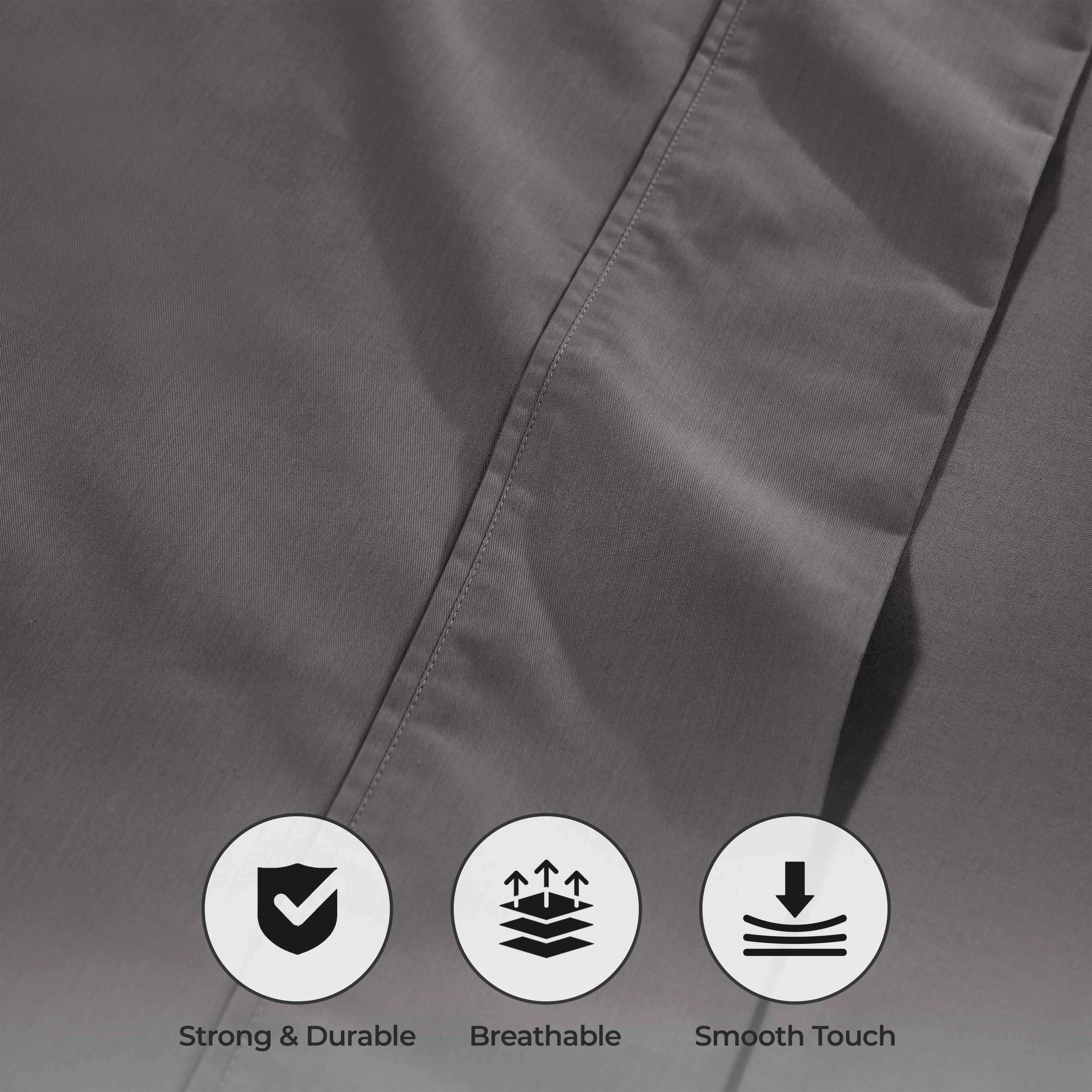 1000 Thread Count Cotton Blend Sheets - Solid Deep Pocket - Sheet Set by Superior Brand