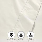 1000 Thread Count Cotton Blend Sheets - Solid Deep Pocket - Sheet Set by Superior Brand
