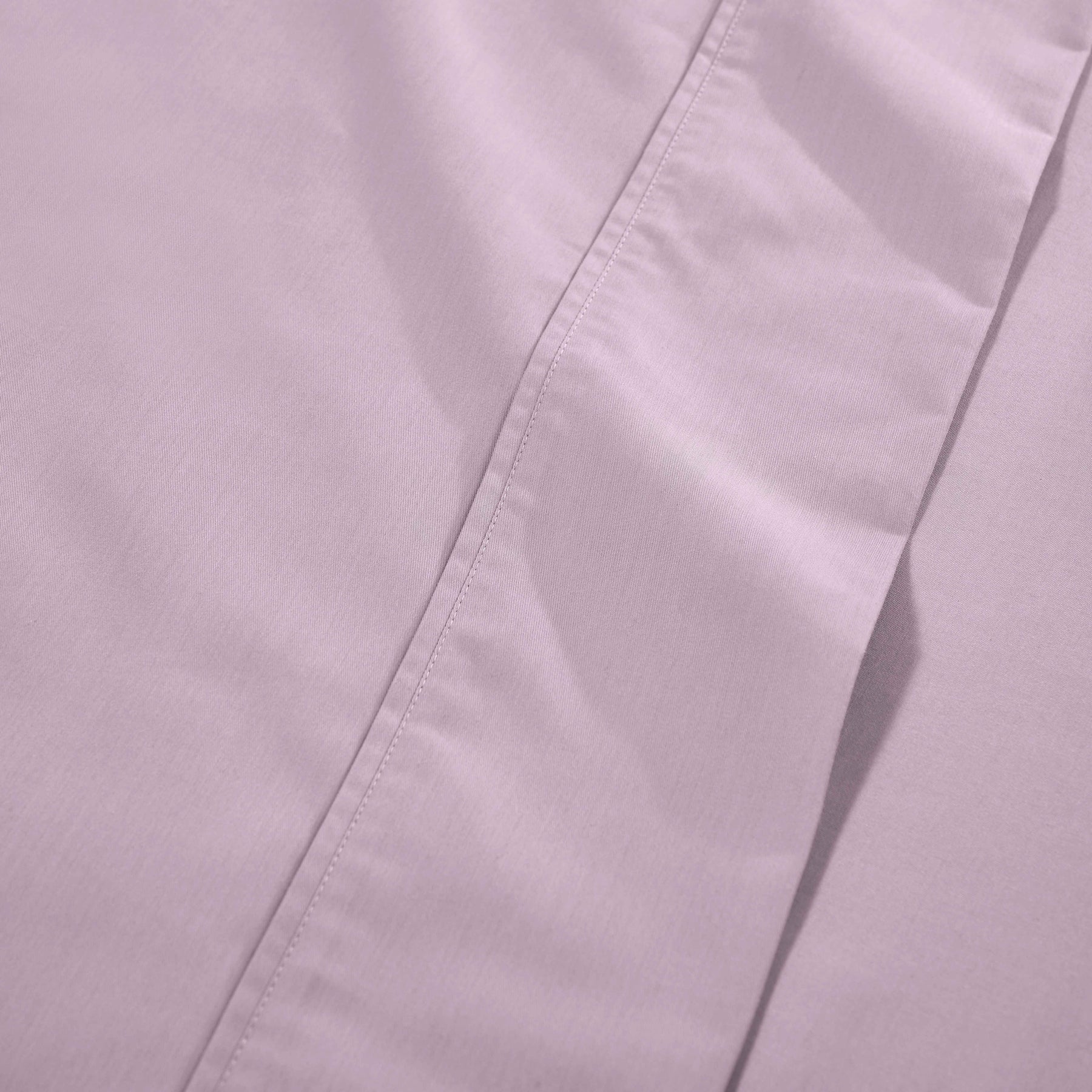 Superior Solid Deep Pocket Cotton Blend Bed Sheet Set - Lilac