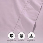 1000 Thread Count Cotton Blend Sheets - Solid Deep Pocket - Sheet Set by Superior Brand