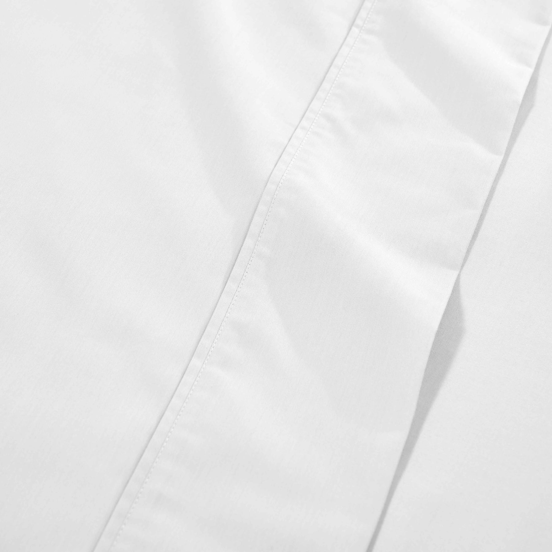 Superior Solid Deep Pocket Cotton Blend Bed Sheet Set - White