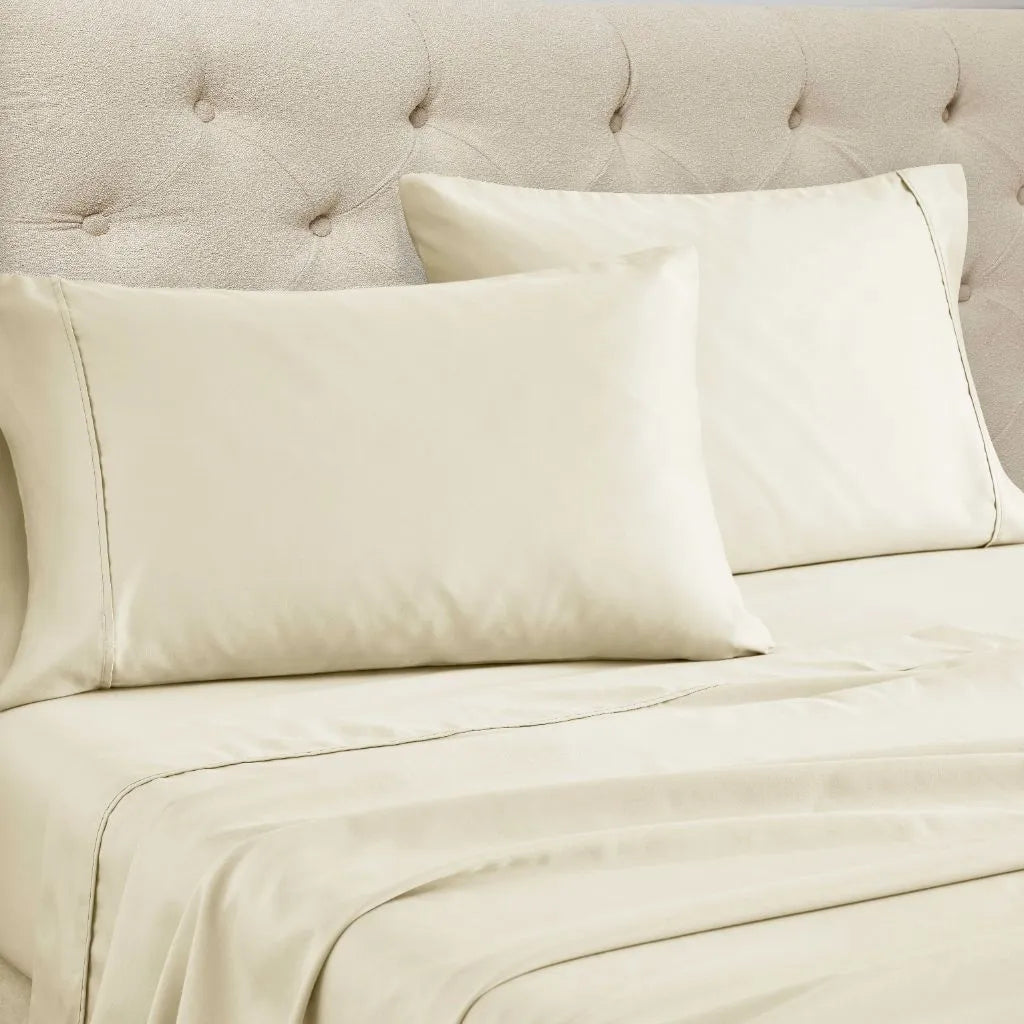 Cotton Blend 1500 Thread Count Solid Deep Pocket Sheet Set - Sheet Set by Superior Brand