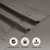 600 Thread Count Cotton Blend Bed Sheet Set Solid Deep Pocket - Sheet Set by Superior Brand