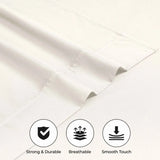 600 Thread Count Cotton Blend Bed Sheet Set Solid Deep Pocket - Sheet Set by Superior Brand