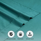 600 Thread Count Cotton Blend Bed Sheet Set Solid Deep Pocket - Sheet Set by Superior Brand