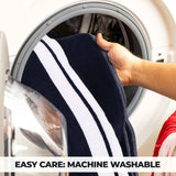 Cabana Stripe Oversized Cotton Beach Towel Set of 2, 4, or 6 Piece