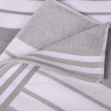 Cabana Stripe Oversized Cotton Beach Towel Set of 2, 4, or 6 Piece