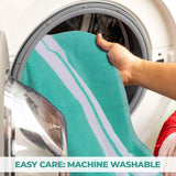 Cabana Stripe Oversized Cotton Beach Towel Set of 2, 4, or 6 Piece