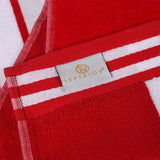 Cabana Stripe Oversized Cotton Beach Towel Set of 2, 4, or 6 Piece