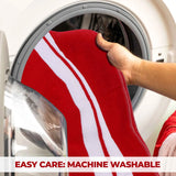 Cabana Stripe Oversized Cotton Beach Towel Set of 2, 4, or 6 Piece