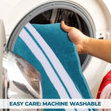 Cabana Stripe Oversized Cotton Beach Towel Set of 2, 4, or 6 Piece