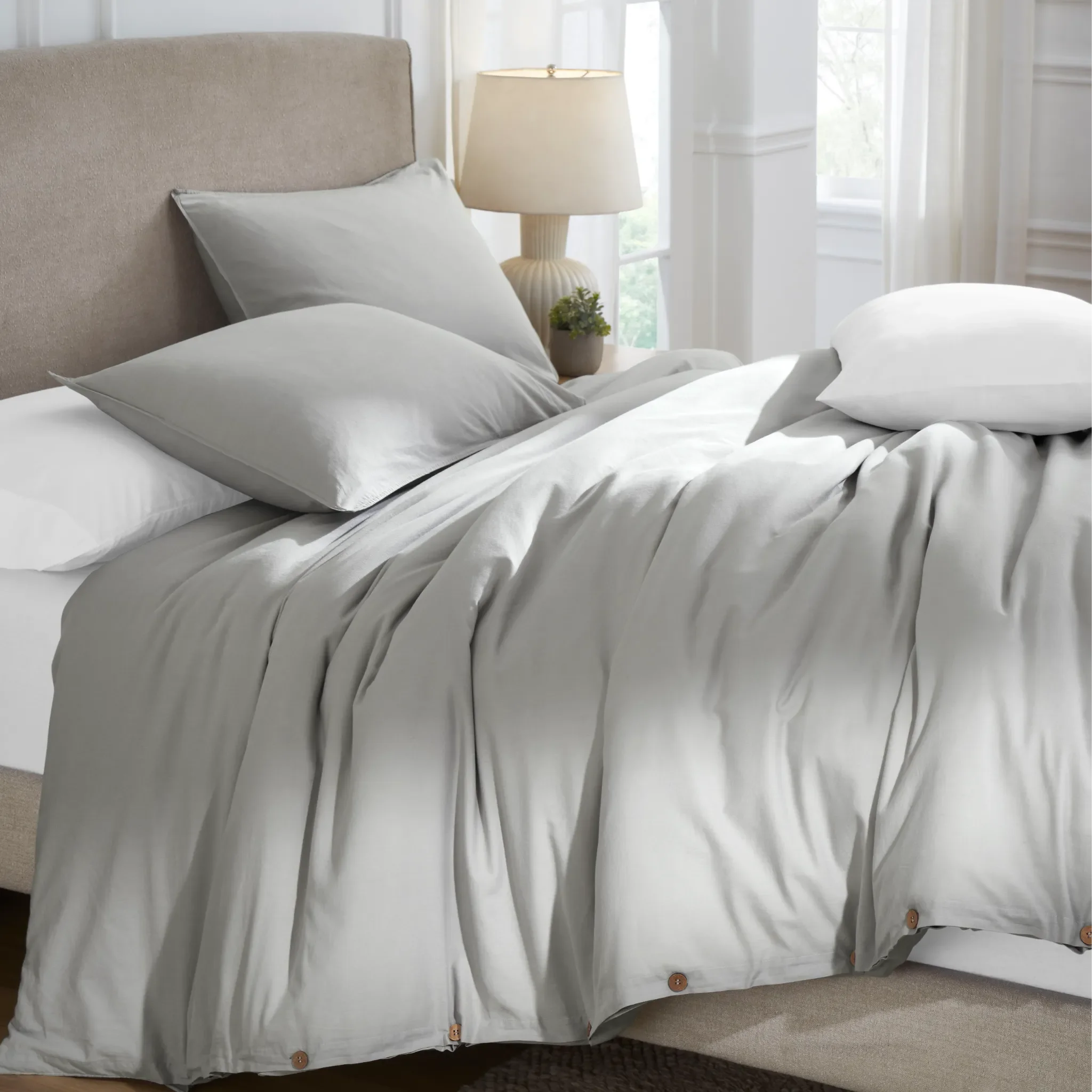 Carmen 100% Cotton Relaxed Wash Duvet Cover Set - Sheet Set by Superior Brand