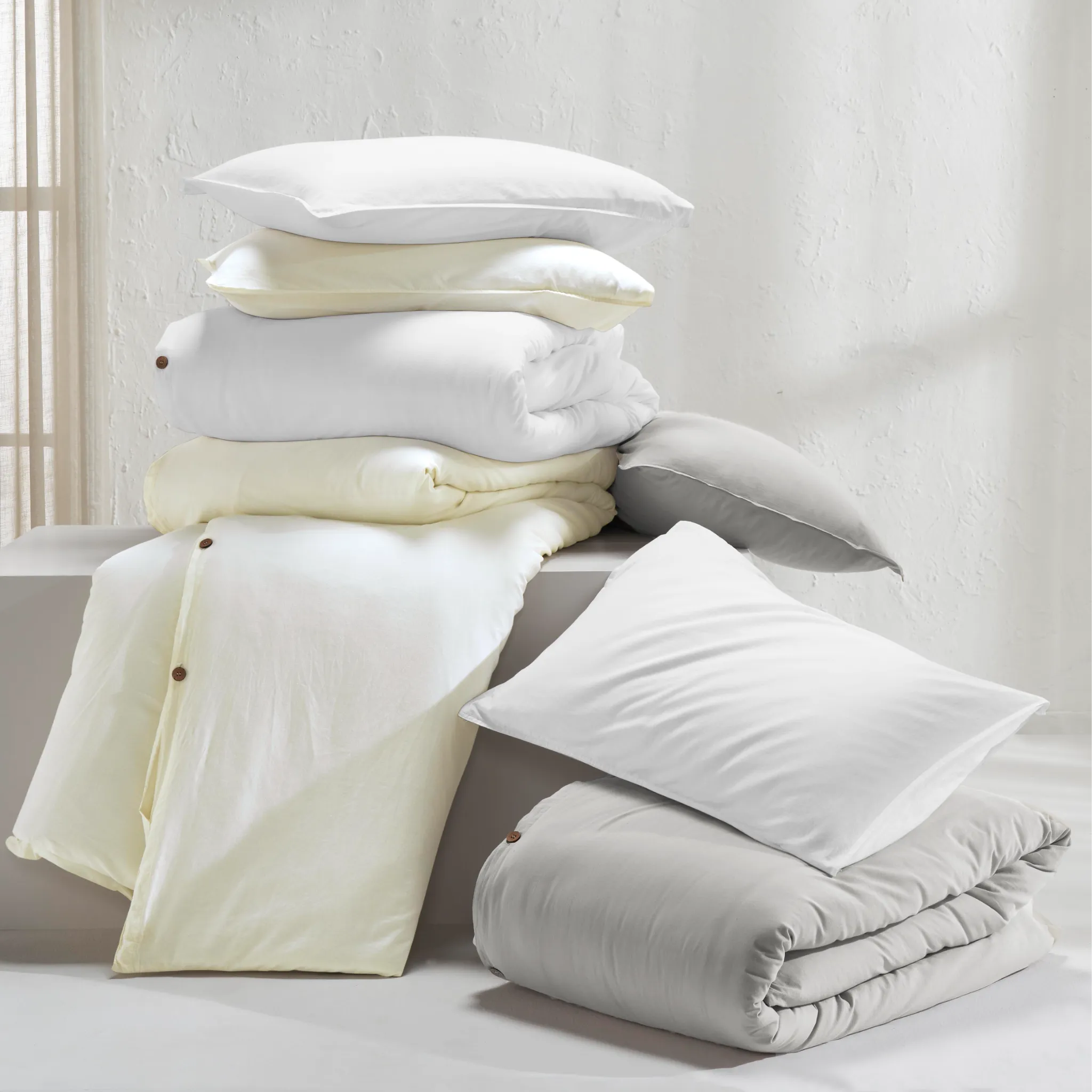 Carmen 100% Cotton Relaxed Wash Duvet Cover Set - Sheet Set by Superior Brand
