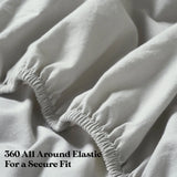 Carmen 100% Cotton Relaxed Wash Deep Pocket Bed Sheet Set - Sheet Set by Superior Brand